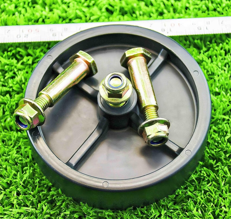 Metalsuberg طقم براغي كتف وعقدة قفل مزودة بحواف 4 قطع تناسب 1/2 بوصة وجرارات جز العشب 734-0973 738-0373 938-0373 504-01041، كاب كاديت LT1018، LT1042، LT1045 - Image 5
